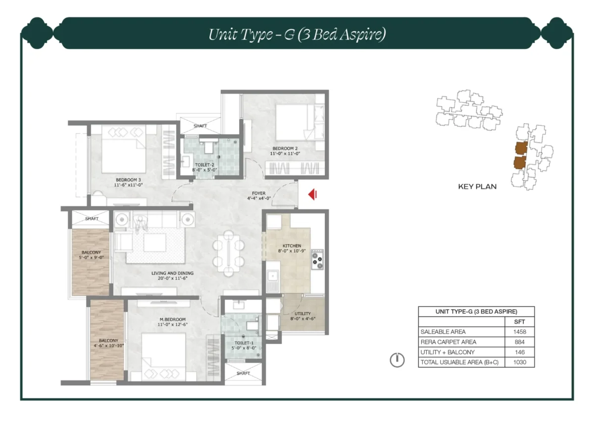 Type G - 3 Bed Aspire