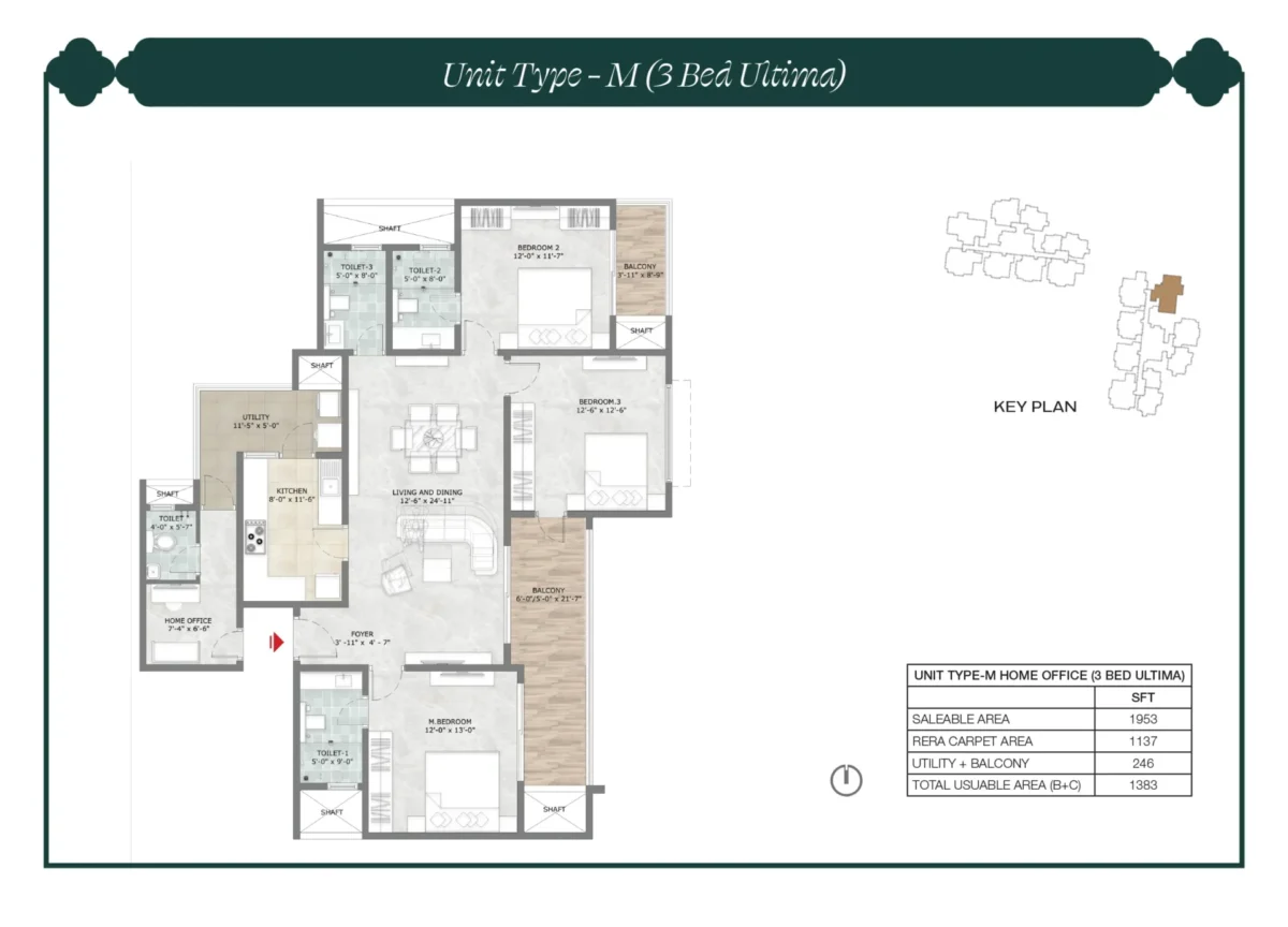 Type M - 3 Bed Ultima