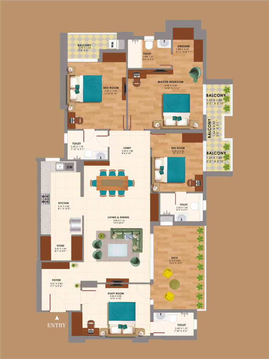 Iris--4BHK+4T-1