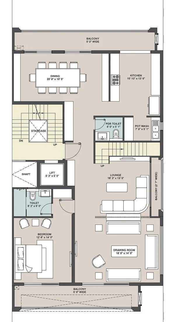 1st & 3rd Floor