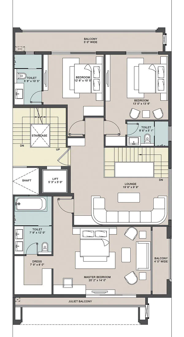 2nd & 4th Floor
