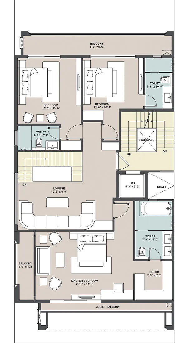 2nd & 4th Floor