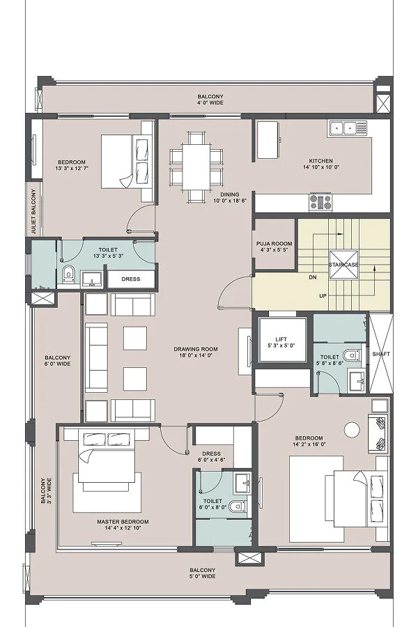 Typical Floor