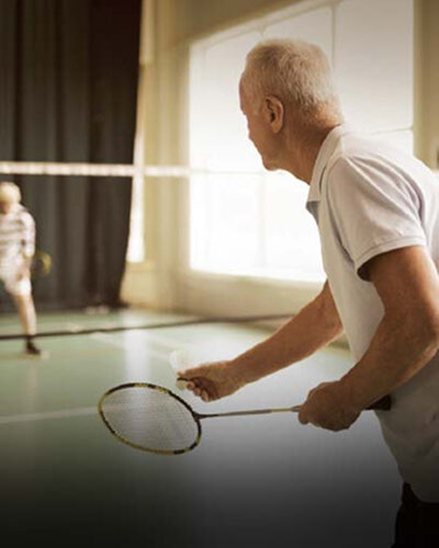 Air-conditioned Indoor Badminton Court