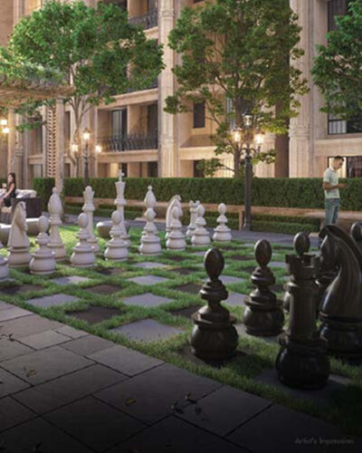 Life Sized Chess Board & Ludo Game