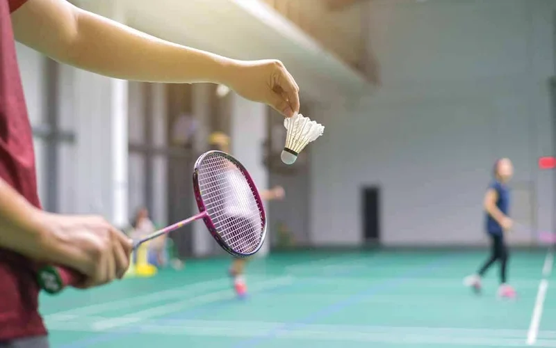 BADMINTON COURTS