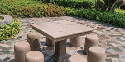 Cabana With Deck Chairs