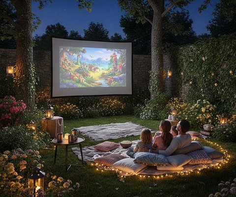 Movie Screening Wall