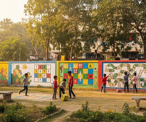Wall Painted Games