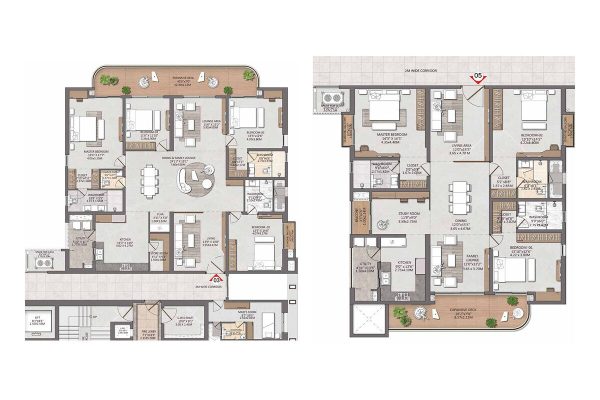 Typical Unit Plan - Tower A - Unit 3 & 4