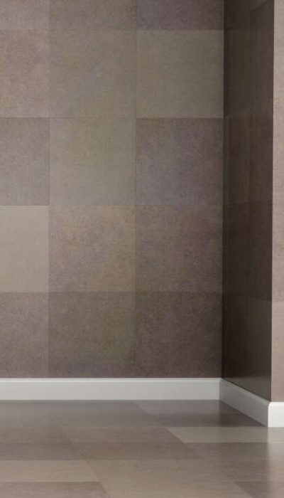 Provision of micro-concrete band in waterproofing and epoxy grouting in tiles.